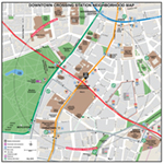 MBTA Downtown Crossing Neighborhood Map
